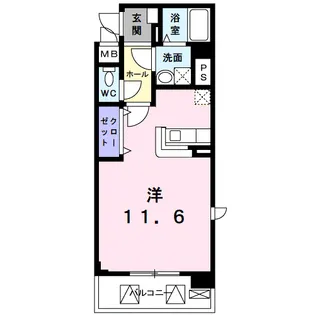 サンハイツ大島【2階】の間取り