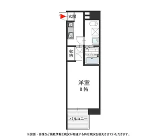 ディアさくら夙川【701号室号室】の間取り