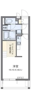 レオネクスト西宮北参番館【202号室】の間取り