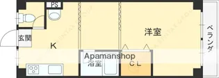 貴和芦屋ハウス【402号室】の間取り