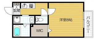 コンフォートⅡ【201号室号室】の間取り