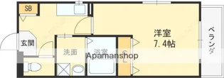 兵庫県西宮市大畑町【マンション】の間取り