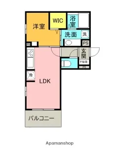 アジョーレ レジデンス JR西宮駅前【3階】の間取り