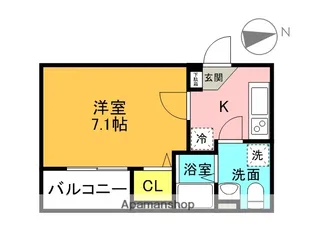 ヴィンテージヴィラ西宮【2階】の間取り