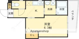 プレッジコート【3階】の間取り