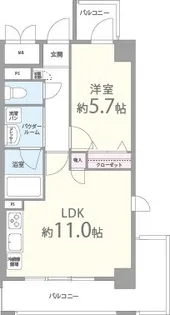 メゾンエクセラン【3階】の間取り