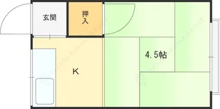 大東公園ハイツ【201号室】の間取り