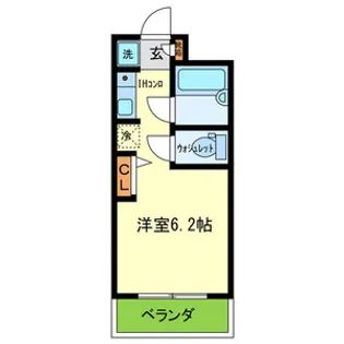 兵庫県尼崎市塚口町1丁目【マンション】の間取り