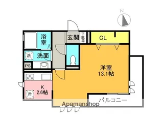 プレミール甲子園【2階】の間取り