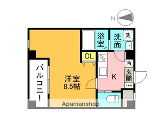 ヴェルステック武庫之荘【1階】の間取り