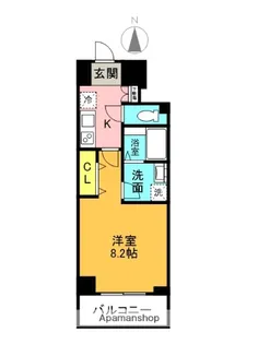 ステラハウス甲子園口【4階】の間取り