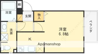 リブレメゾン香櫨園エスト【102号室】の間取り