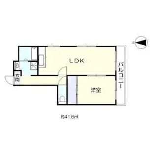 アビタ・コアⅢ【3階】の間取り