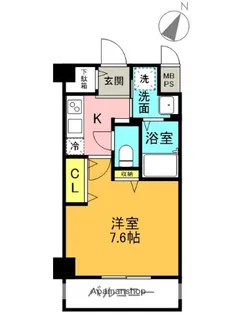 スプランディッド甲子園【3階】の間取り