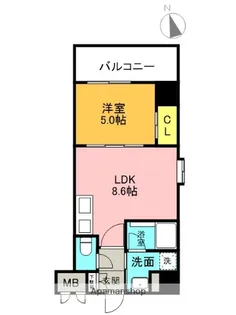 ヴィオラ西宮【3階】の間取り