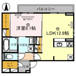 アルカンシエル【3階】の間取り