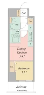 ArtizA尼崎立花【9階】の間取り