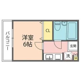 ベルハイム【306号室】の間取り