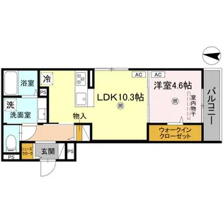 Maison de 青木【2階】の間取り