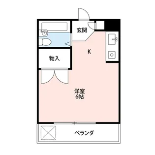 仁川ロイヤルハイツ【1階】の間取り
