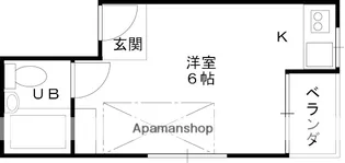 サンシティー【302号室】の間取り