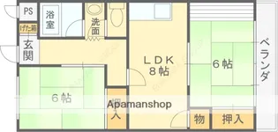 吉村マンション【2階】の間取り