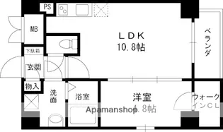 セレニテ甲子園I【3階】の間取り