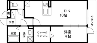 アーバンハイツ段上【2階】の間取り