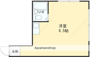 レジデンシア甲東園【3階】の間取り