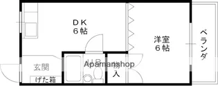 赤松コーポ【2階】の間取り
