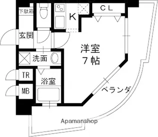 アーバングリーン甲子園(旧アーデン甲子園)【5階】の間取り