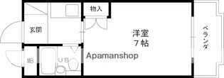 ジョイフル西宮北口【2階】の間取り