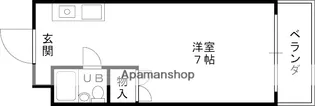 兵庫県西宮市門前町【マンション】の間取り