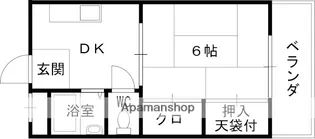 兵庫県西宮市二見町【マンション】の間取り