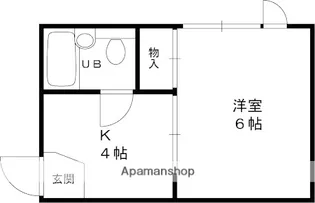 サザンマリーナハイツ【2階】の間取り