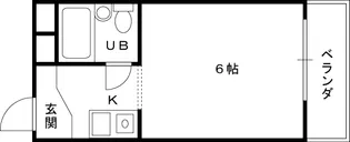ダイドーメゾン西宮北口Ⅲ【303号室】の間取り