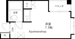 パークプレース鳴尾【4階】の間取り