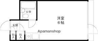 リベット甲子園【3階】の間取り