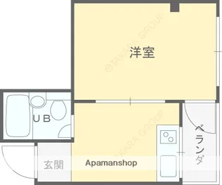 シャトウ・マ・メール【3階】の間取り