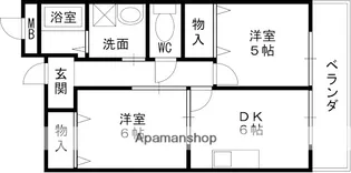 兵庫県尼崎市南塚口町7丁目【マンション】の間取り