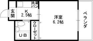 ボンジュール【4階】の間取り