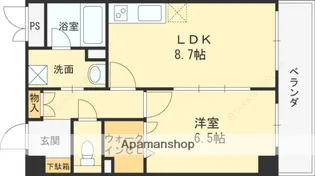 アルファリラ【502号室】の間取り