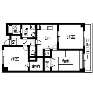 エレガントⅠ【3階】の間取り