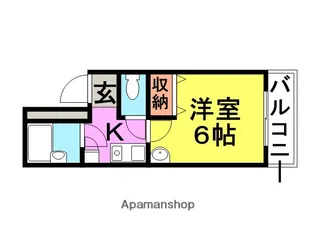 ステラハウス14【205号室】の間取り