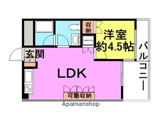 コナビレッジ【2階】の間取り