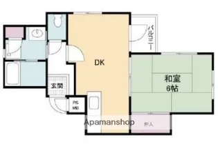 エスポワール武庫之荘2【1階】の間取り