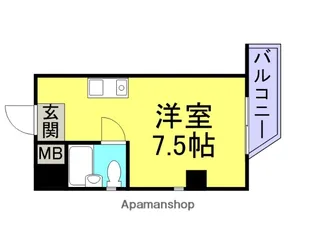 メゾンフィルブロード【301号室】の間取り