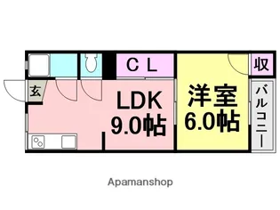 大栄マンション【307号室】の間取り