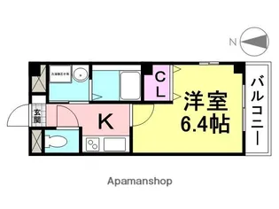 ADESSO(アデッソ)【201号室】の間取り