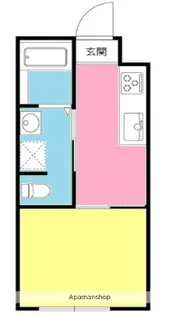 フォンタルNOW【101号室】の間取り